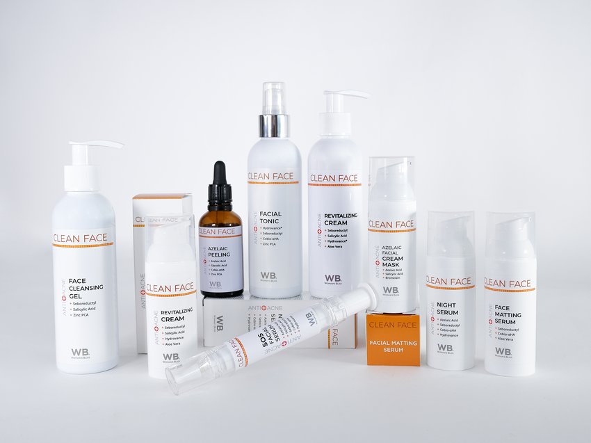 Линейка косметики Clean Face – забота о жирной и склонной к высыпаниям коже