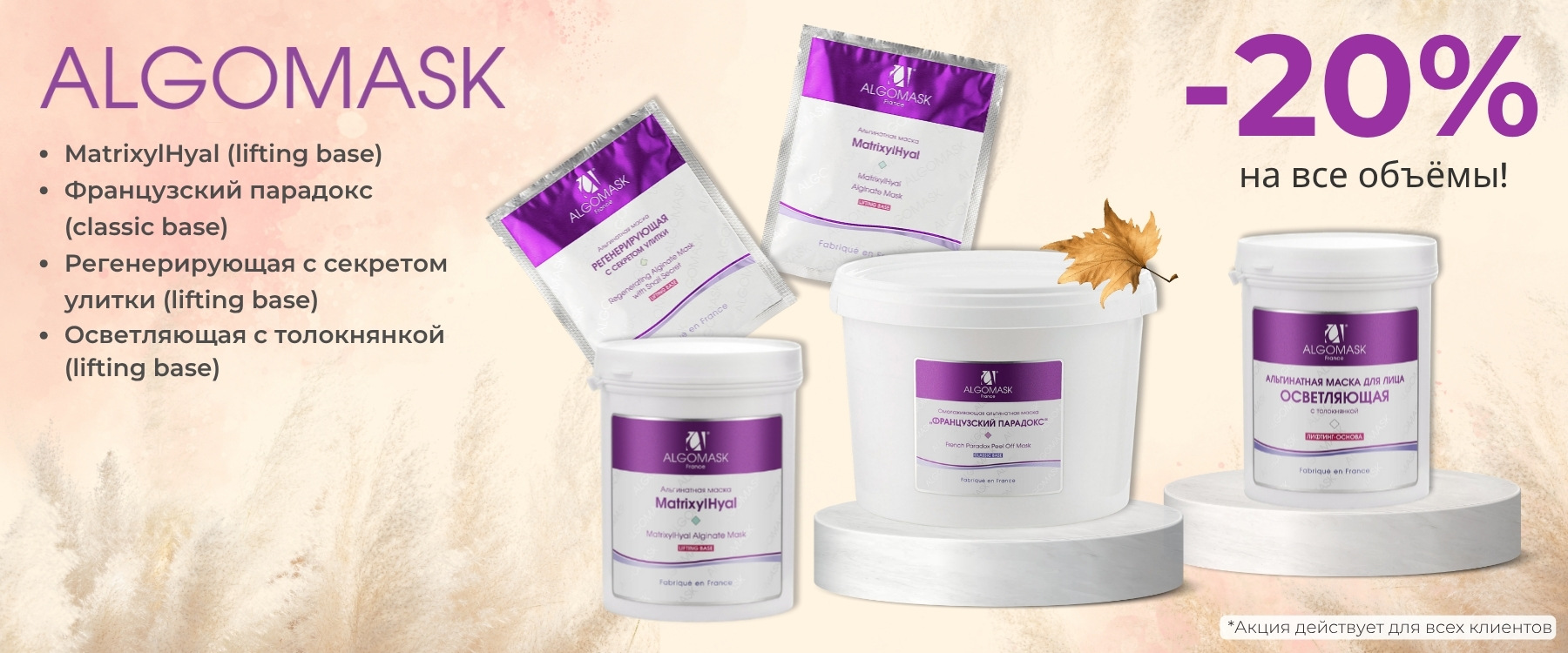 альгинаты ноябрь