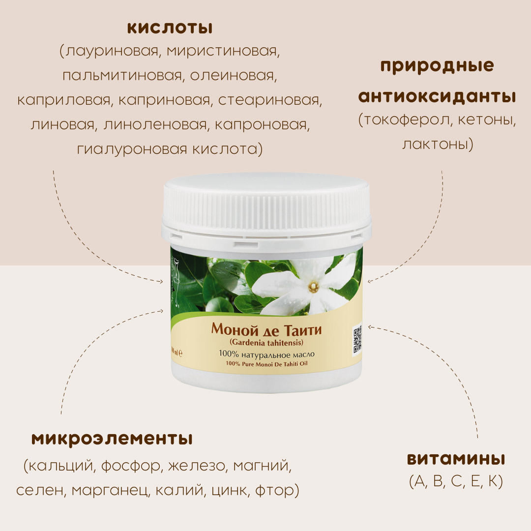 Моной де Таити масло массажное растительное - 100 мл