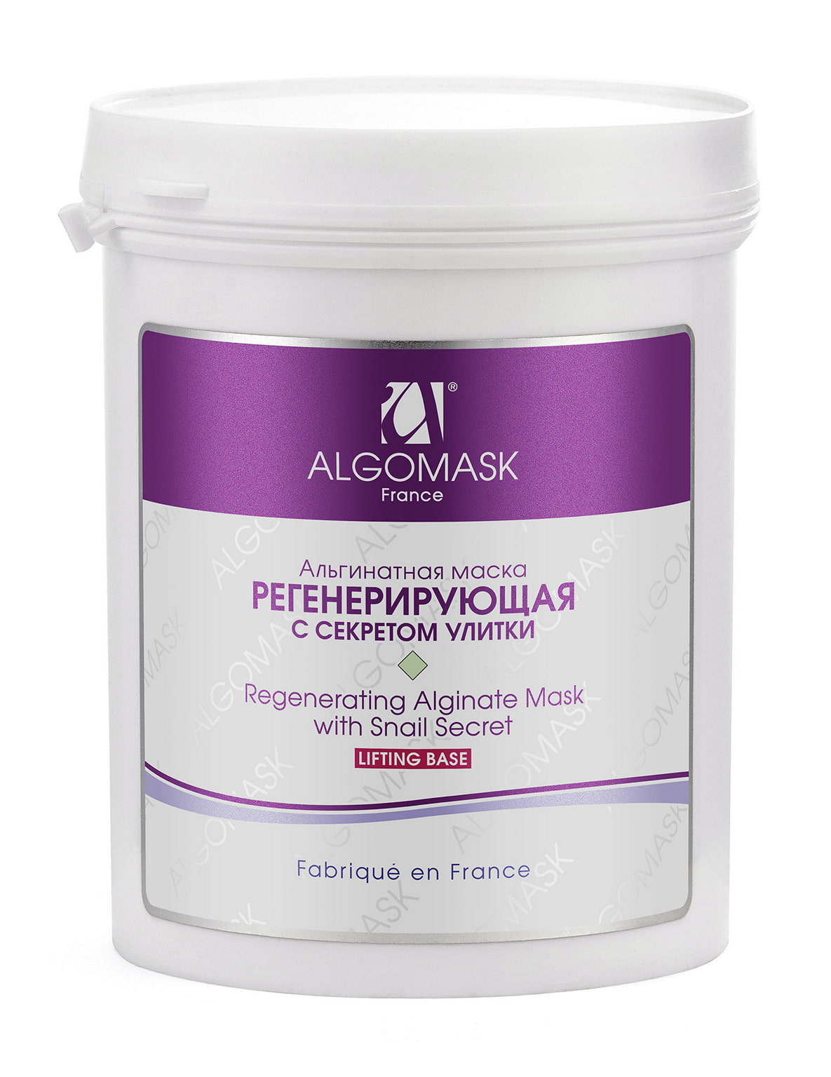 Альгинатная маска регенерирующая с секретом улитки (lifting base) - 200 г